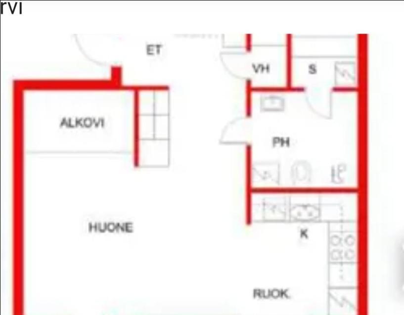 Modern Apartment With Free Parking & Sauna Ylojarvi Экстерьер фото